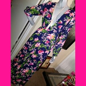 Beautiful open gown with shorts